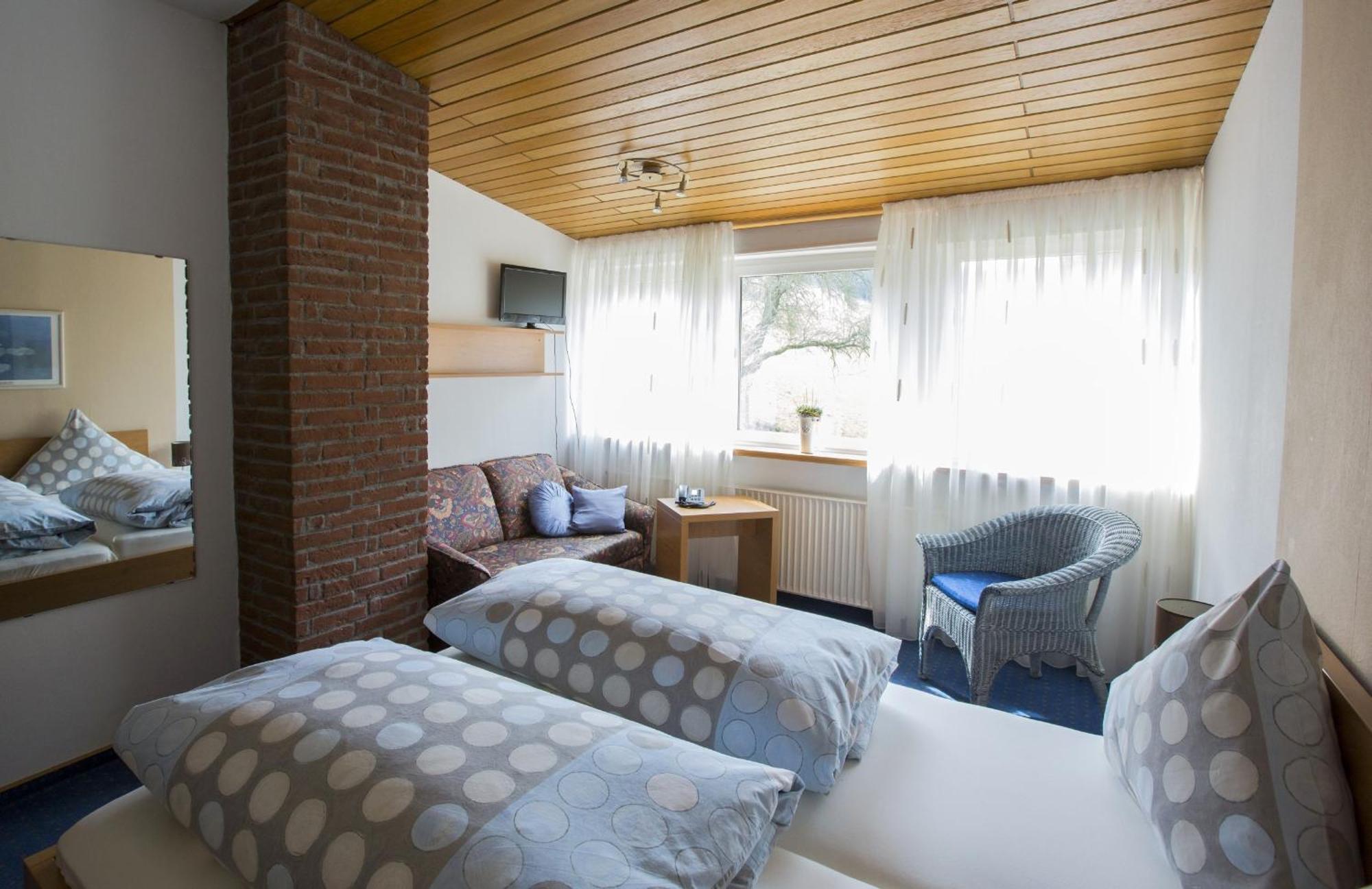 Hotel-Pension-Waldblick Garni Gittersdorf Номер фото